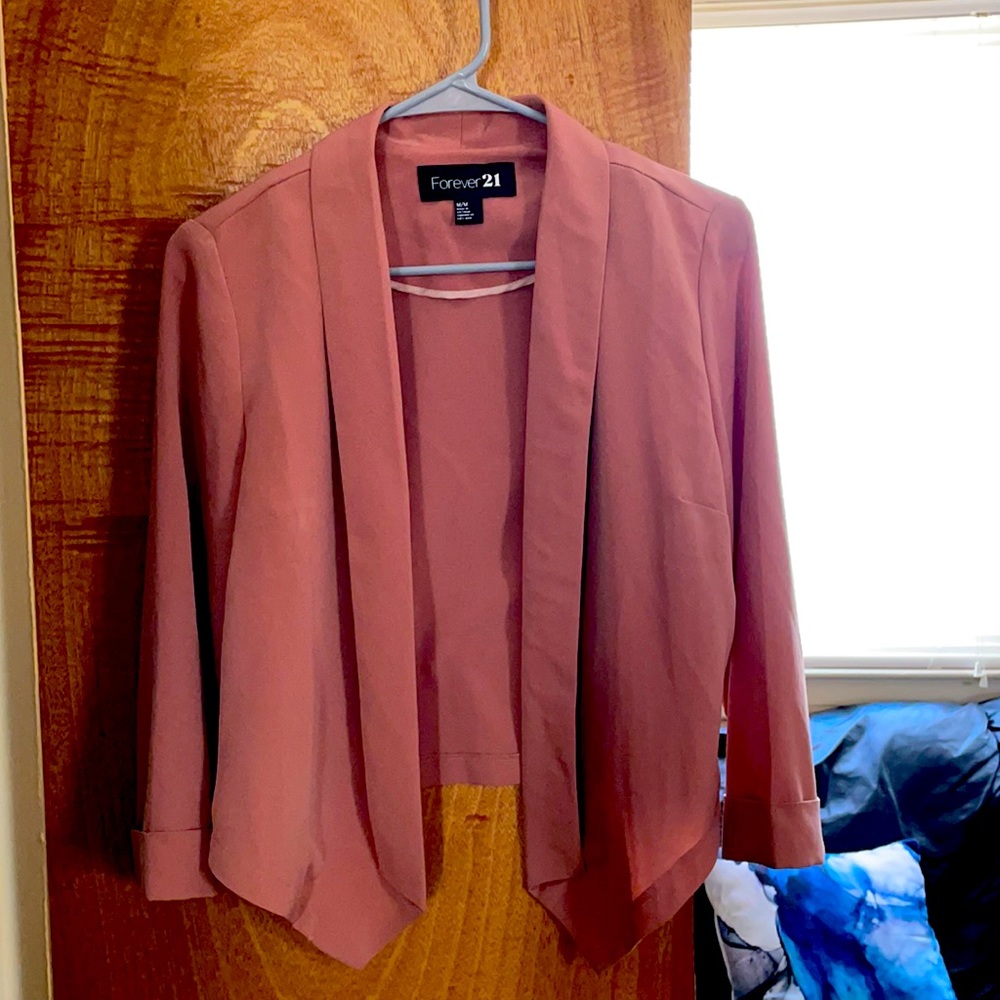 Stylish Mauve Blazer